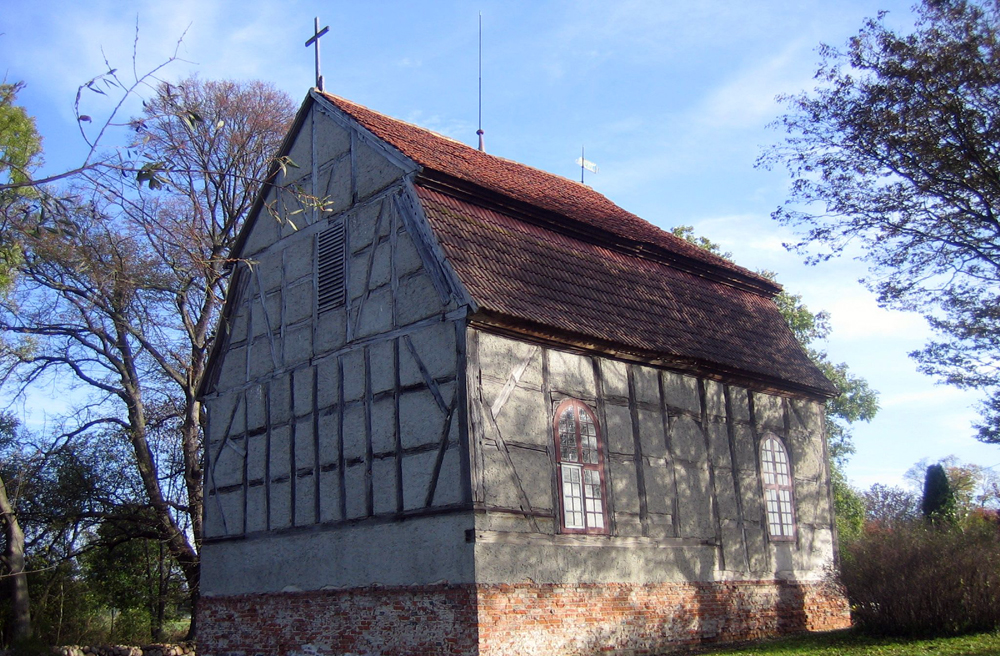 Die Kirche in Podewall hat mit statischen Problemen zu kämpfen