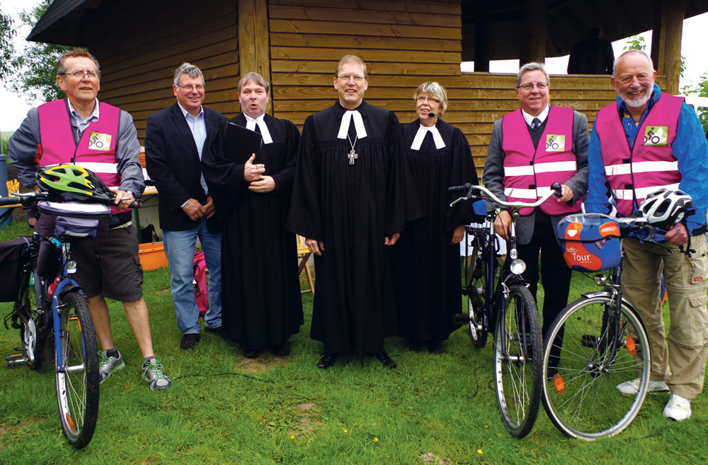 Die Organisatoren des Gottesdienstes