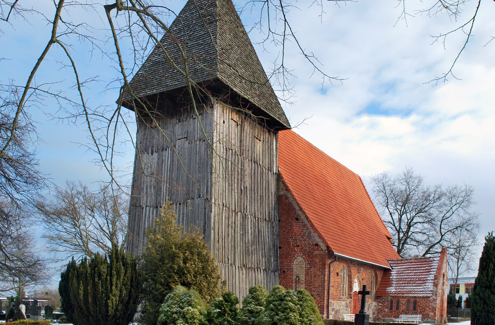 In Rethwisch bei Rostock steht die Kirche des Monats