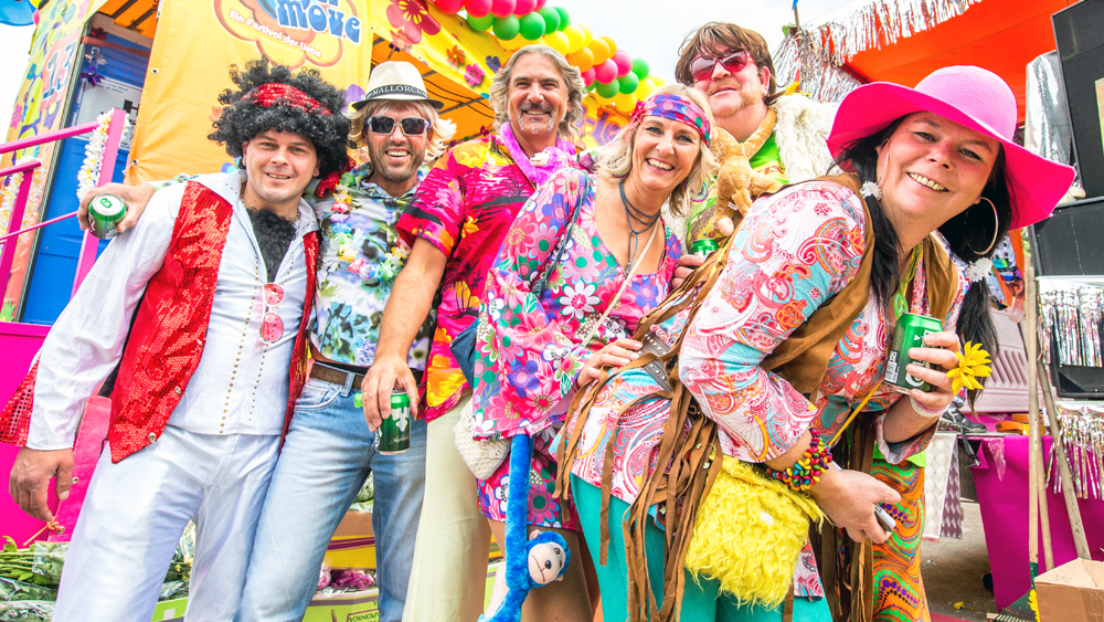 Auch im vergangenen Jahr wurde auf dem Schlagermove kräftig gefeiert