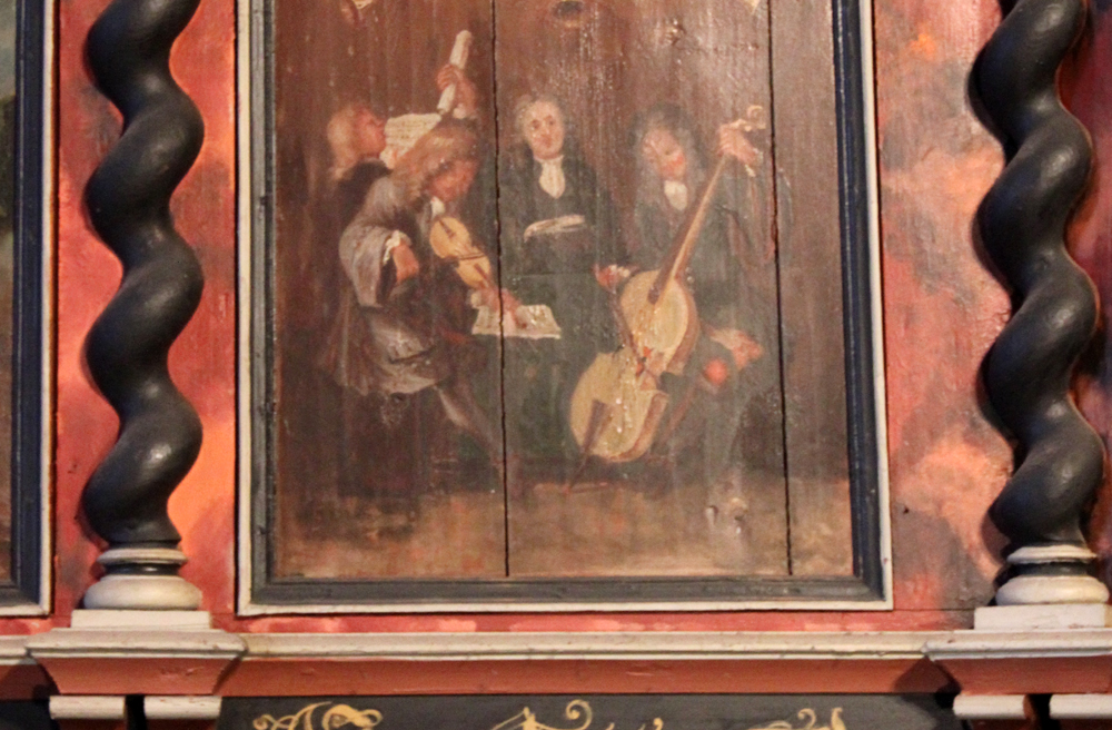 Image - Bild in Kirche soll Orgelbauer Arp Schnitger zeigen