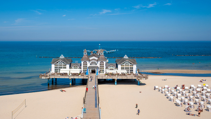 Blick auf die Seebrücke in Sellin. Auch die Gemeinde auf der Insel Rügen ist von der Regelung betroffen