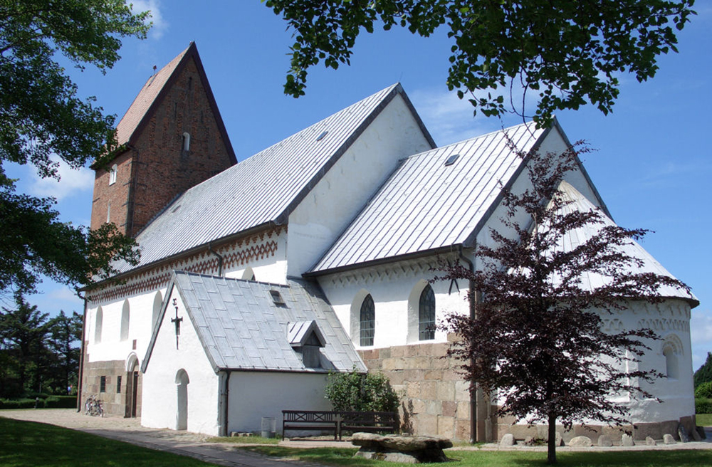 Die Die St. Severin-Kirche in Keitum