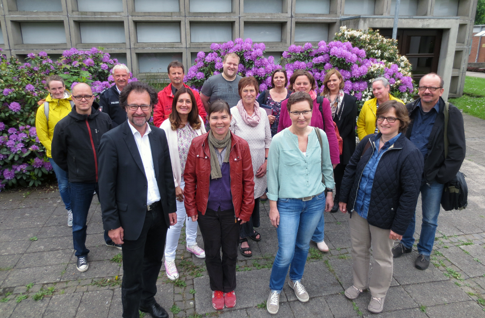 Mitglieder des „Sozialmeetings“ machen sich stark für ihren Stadtteil in Lübeck