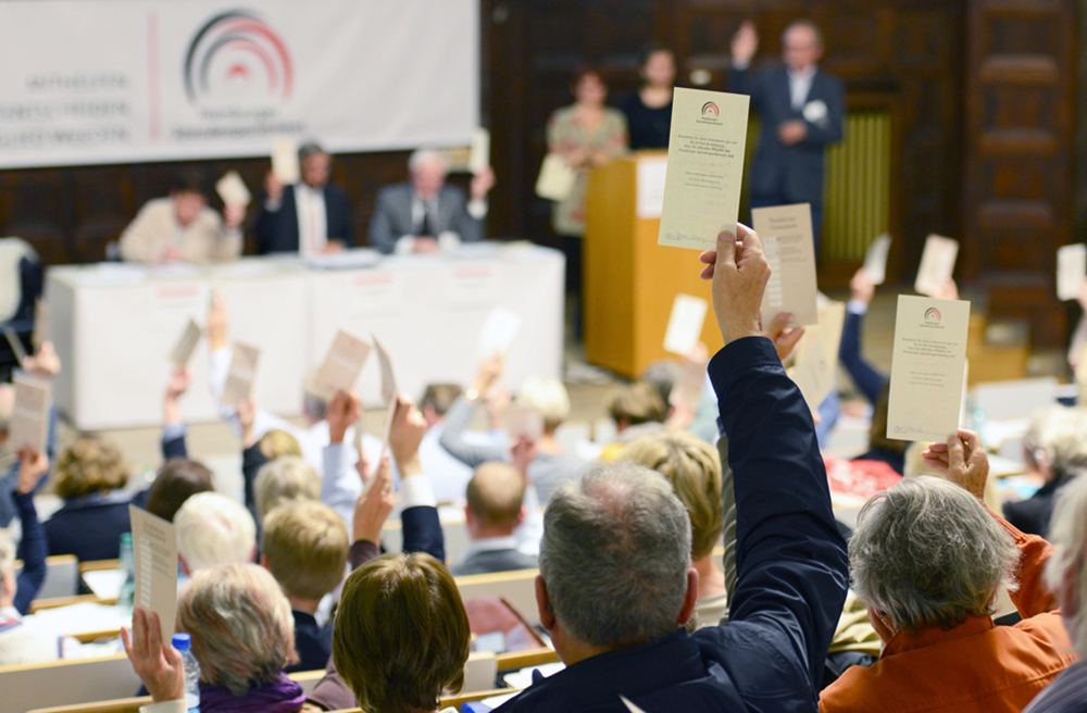 Dreimal pro Jahr trifft sich das Spendenparlament (Archivfoto)