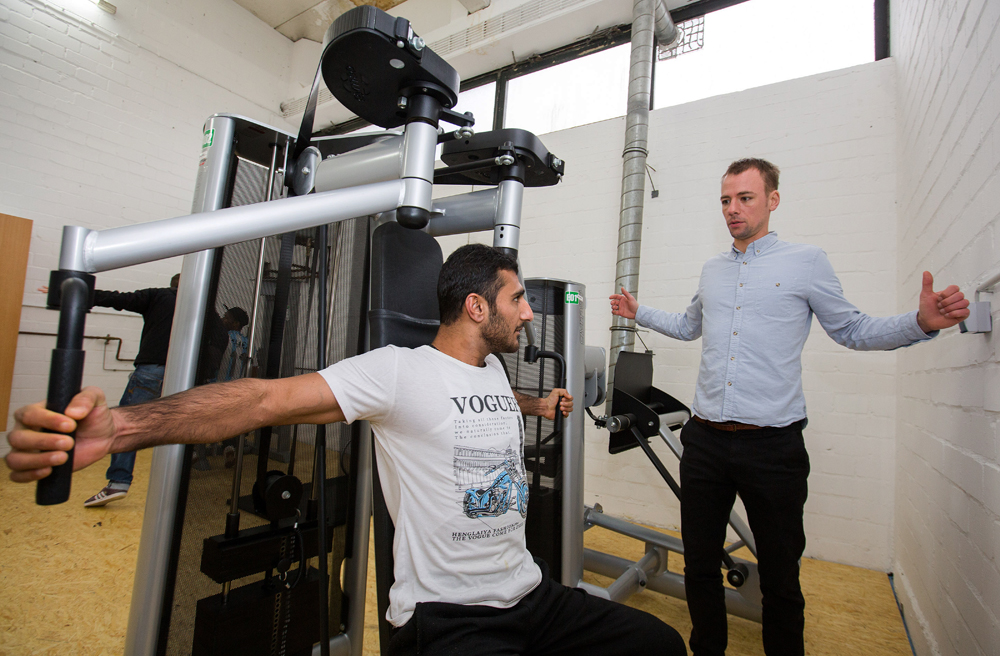 Mithilfe des Sports sollen Flüchtlinge integriert werden