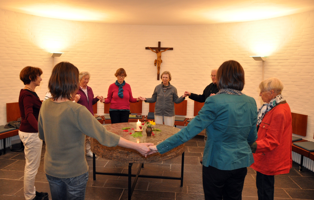 Meditationen und Gottesdienste stehen in der Kapelle der Stille auf dem Programm