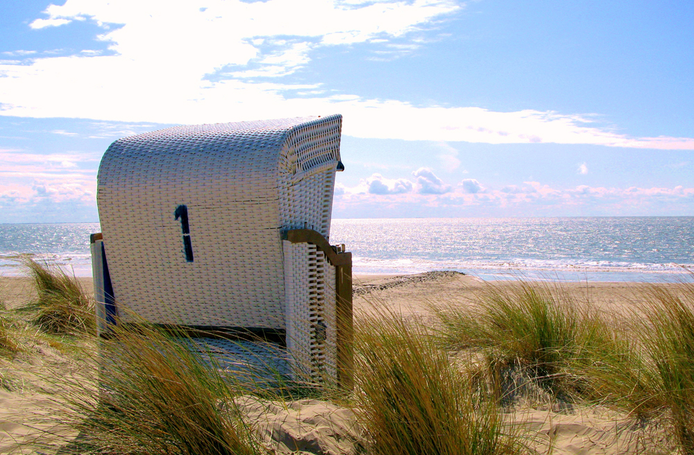 Der Strandkorb steht für den Norden (Symbolbild)