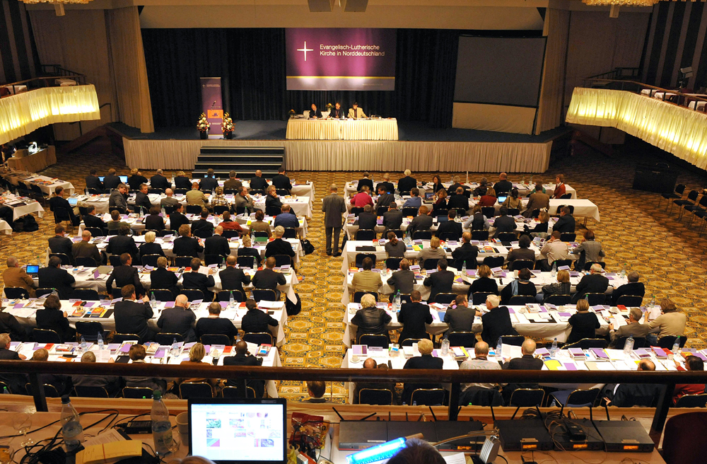 Die Synode der Nordkirche tagt in Lübeck-Travemünde (Archivbild)