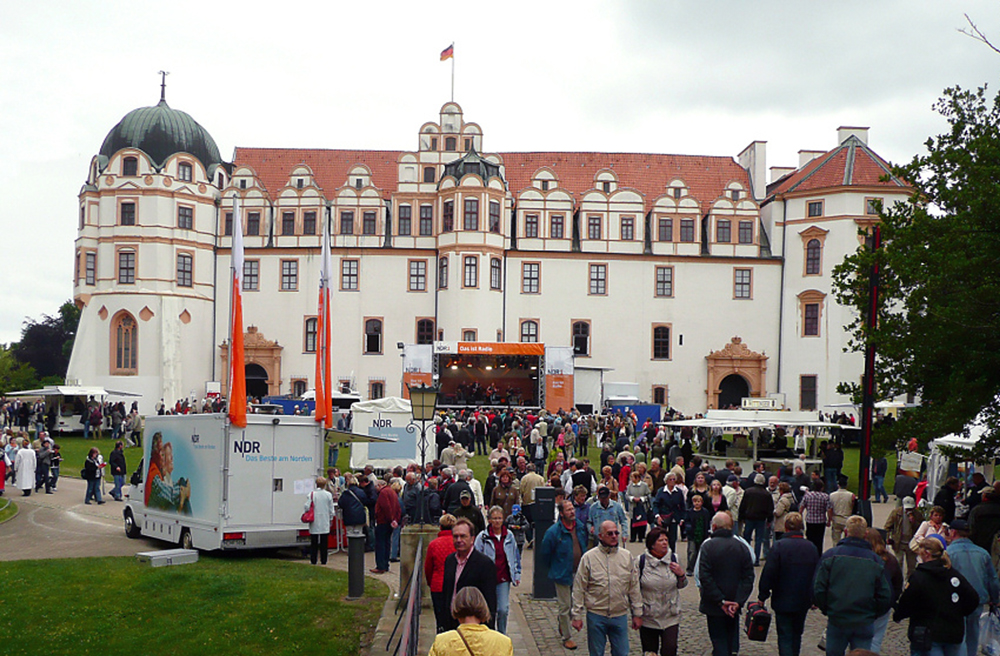 2010 wurde der „Tag der Niedersachsen“ vor dem Schloss Celle gefeiert