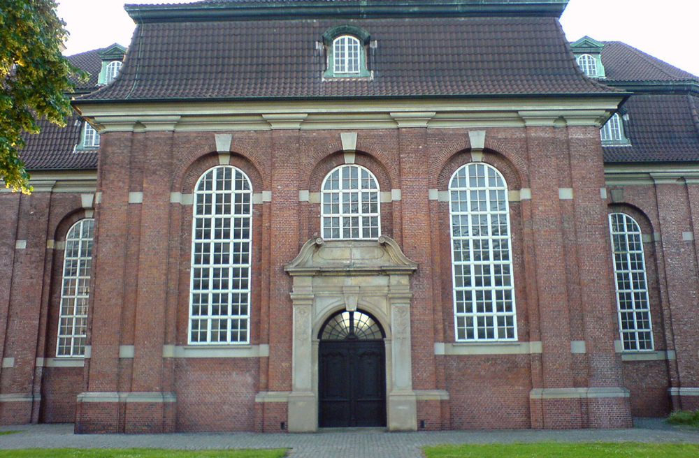 Blick auf St. Trinitatis in Hamburg-Altona