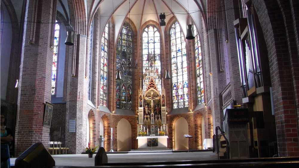 Die evangelische Marienkirche von Uelzen