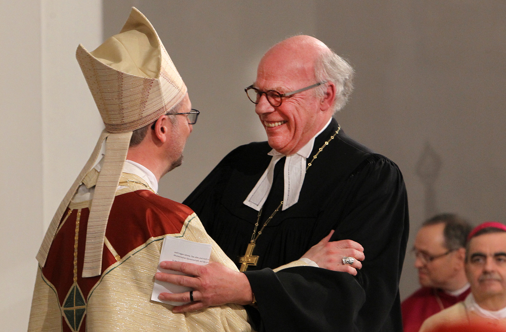 Freundschaftlich verbunden: Erzbischof Heße (li.) und Landesbischof Ulrich