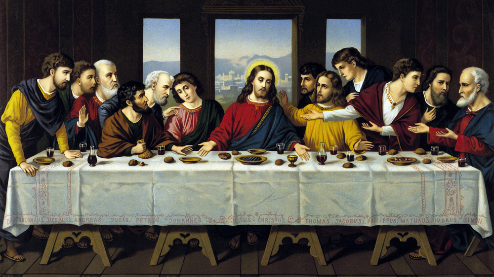 Das "Abendmahl" von Leonardo da Vinci