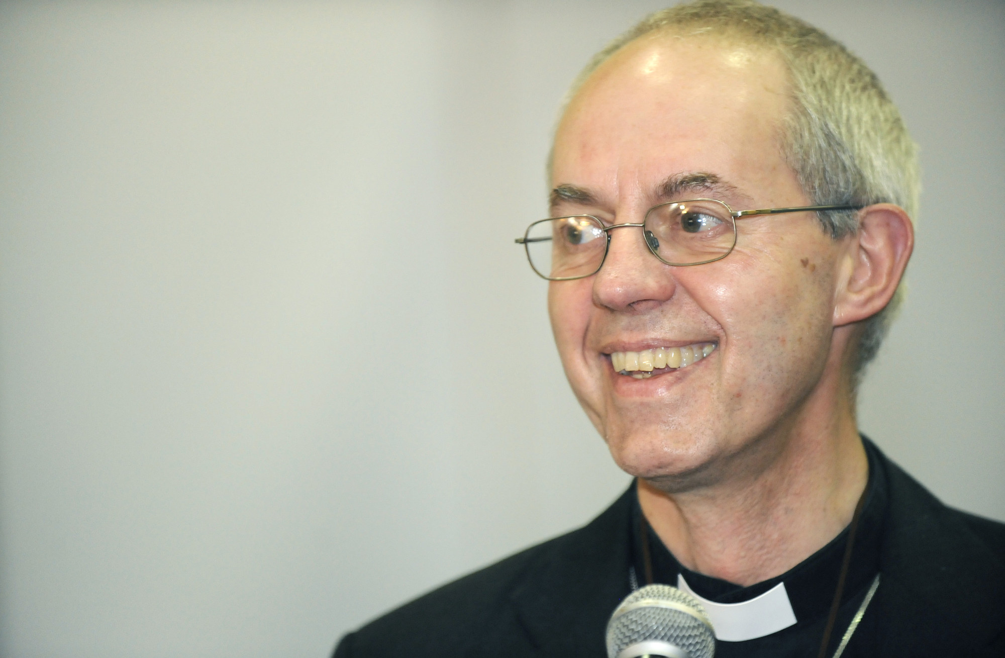 Ehrenoberhaupt der anglikanischen Kirche war Justin Welby (Archiv)