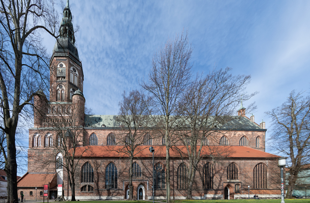 Der Greifswalder Dom St. Nikolai.