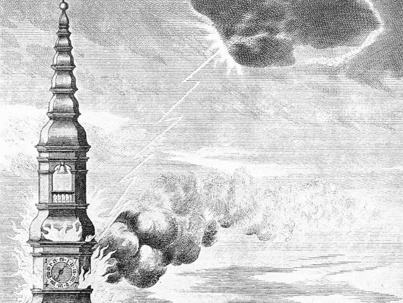 Image - Wie die Jacobikirche den ersten Blitzableiter bekam