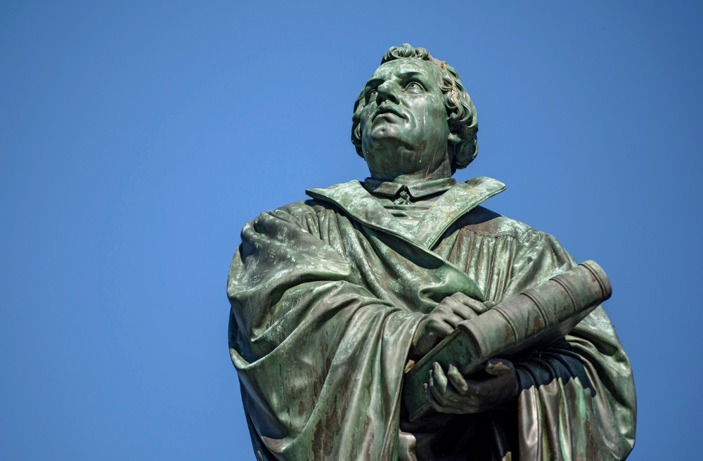 Reformator Martin Luther schuf für seine Theologie eigens geschaffene Wörter (Symbolbild)