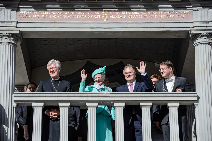 Image - Schlosskirche Wittenberg feiert Wiedereinweihung mit Königin Margrethe II