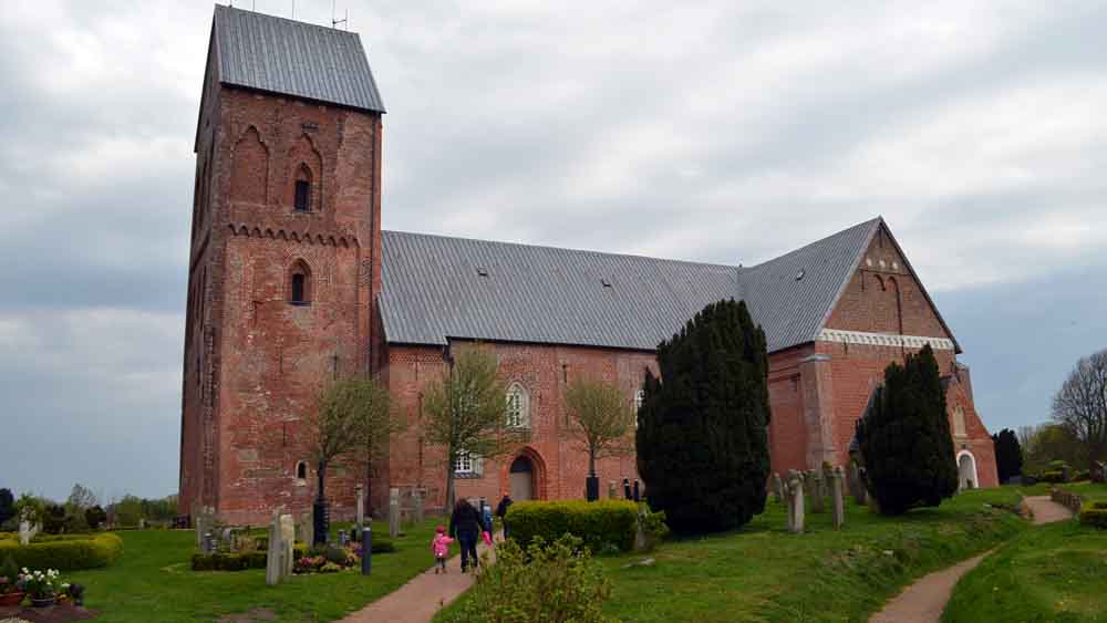 Die St.-Johannis-Kirche auf Föhr