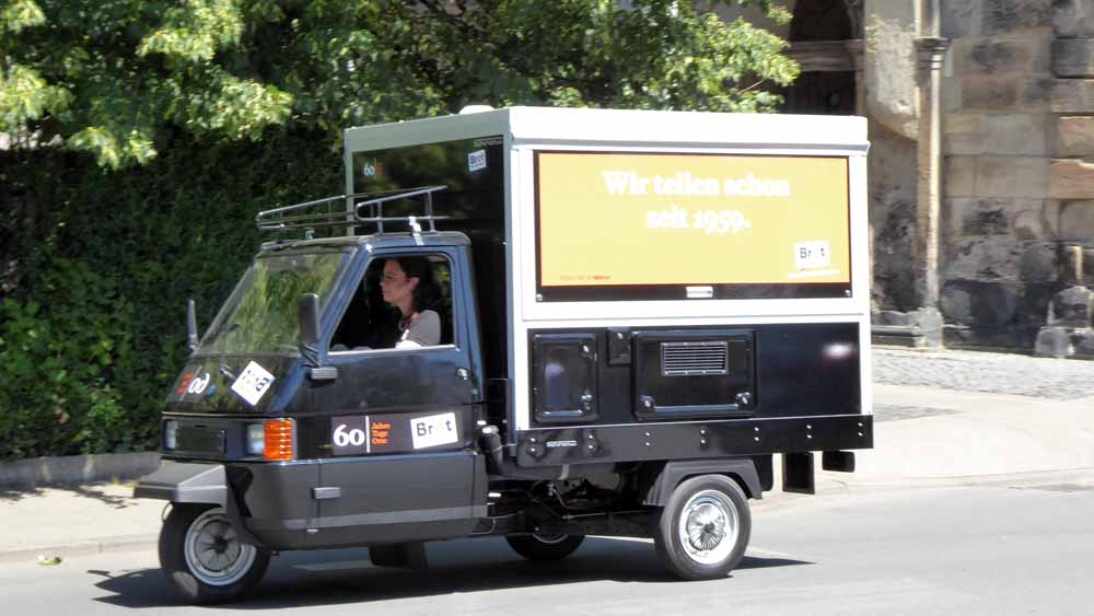 Mit diesem italienischen Kleinlieferwagen geht's auf Tour