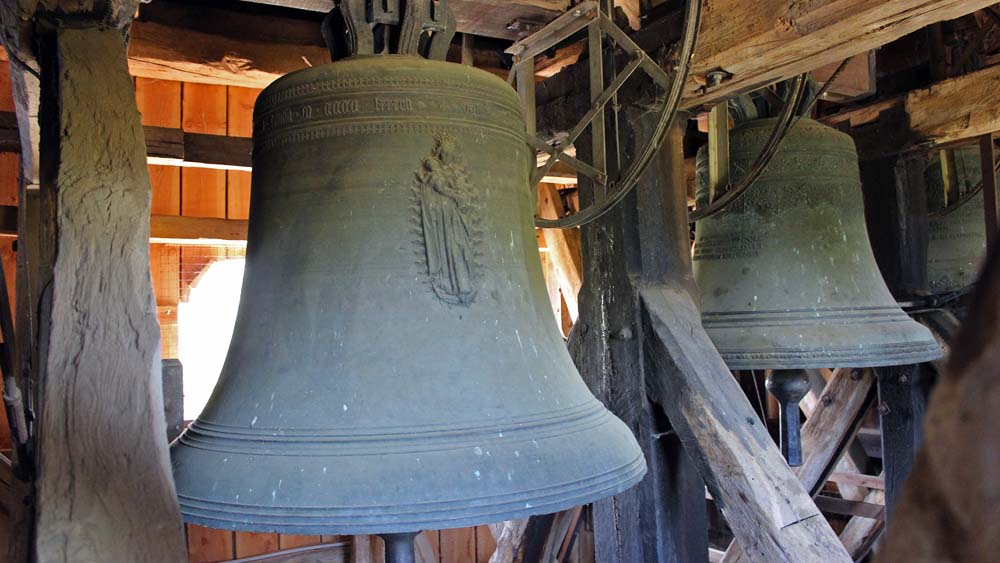 Die Glocke "Celsa" erklang früher im ehemaligen Hamburger Dom
