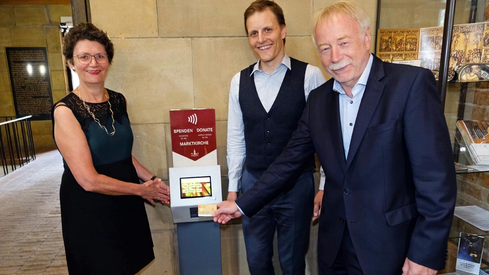 Image - Digitaler Kollektomat soll für mehr Spenden sorgen