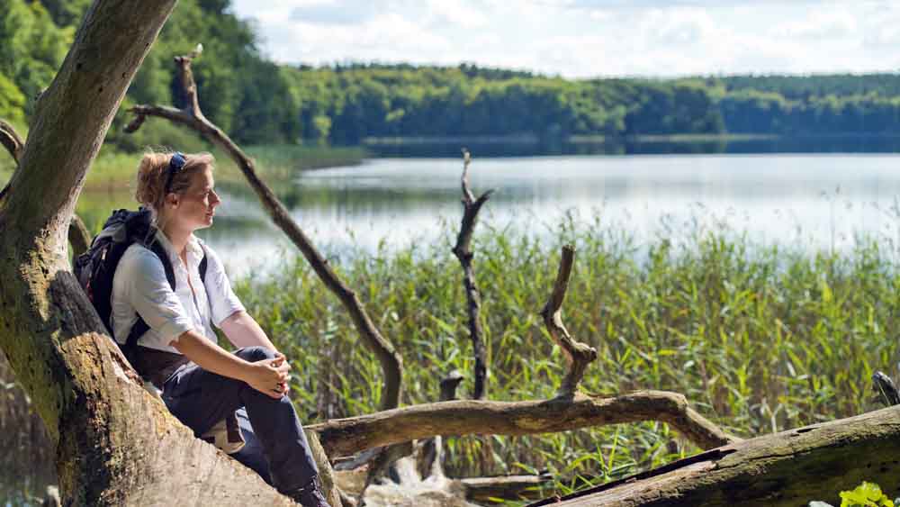 Rast am Wasser: 2011 wurde der Pilgerweg Mecklenburgische Seenplatte eingerichtet.