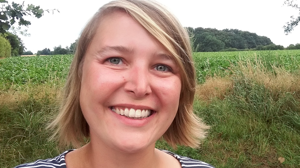 Pastorin Sarah Stützinger ist schon ganz gespannt, ob der Workshop klappt.