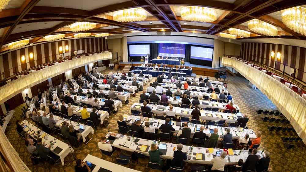 Die Synode der Nordkirche tagt in Lübeck-Travemünde