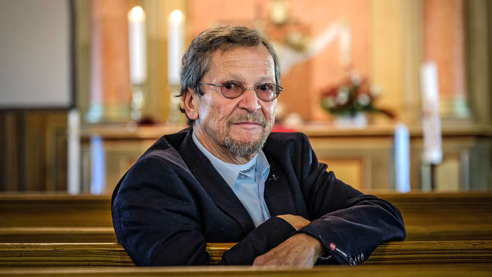 Christoph Wonneberger in der Martinskirche Engelbostel-Schulenburg in Langenhagen