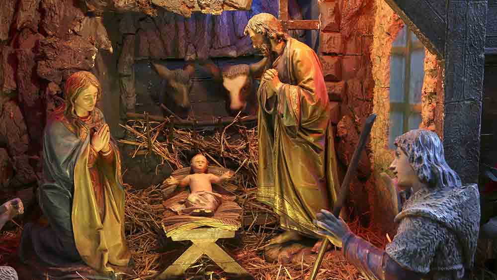 Eine Krippe gehört in vielen Familien zu Weihnachten dazu