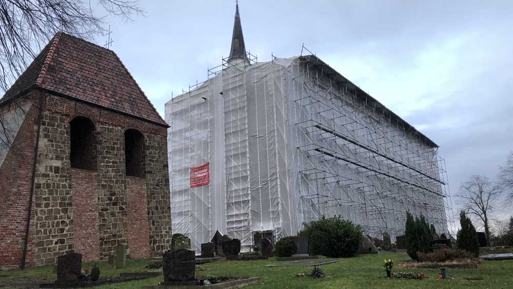 Die Bartholomäuskirche wartet auf ihre Reparatur