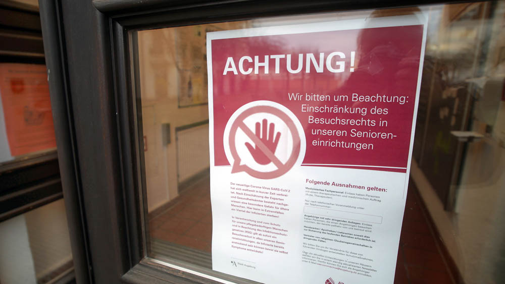 In Pflegeheimen sollte Vorsicht herrschen