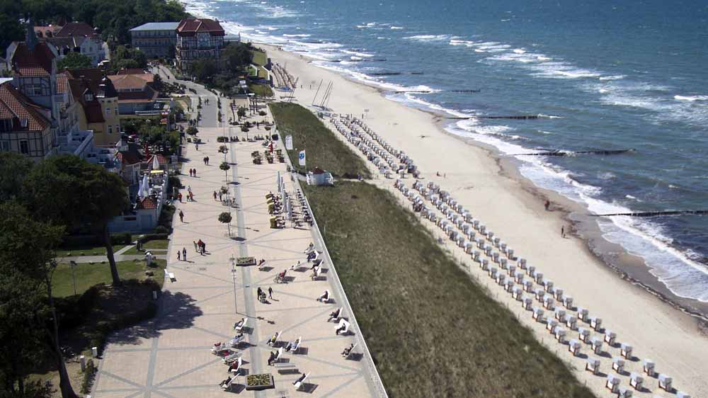 Die Promenade von Kühlungsborn