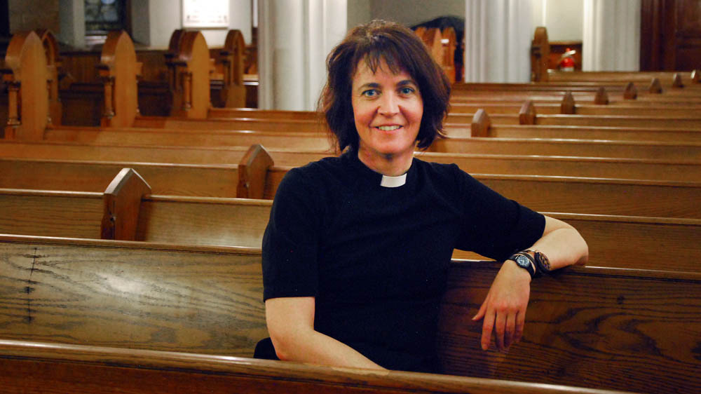 Miriam Groß in der Gemeindekirche St. Pauls in Manhattan (Archivbild)