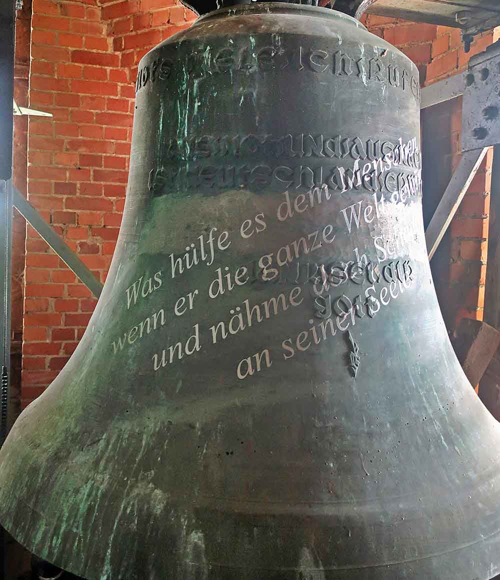 So sieht die Glocke jetzt aus
