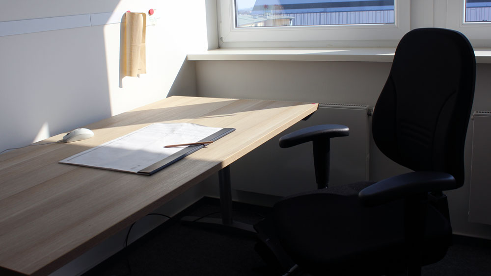 Das fehlt doch was? Einen Computer musste Militärpfarrerin Heike Radtke erstmal leihen