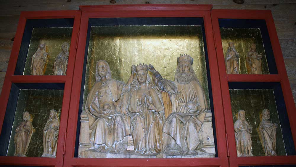 So sieht der restaurierte Altar aus