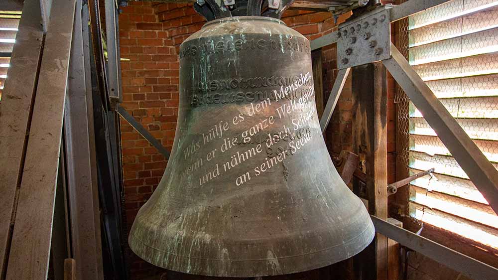 So sieht die Glocke heute aus