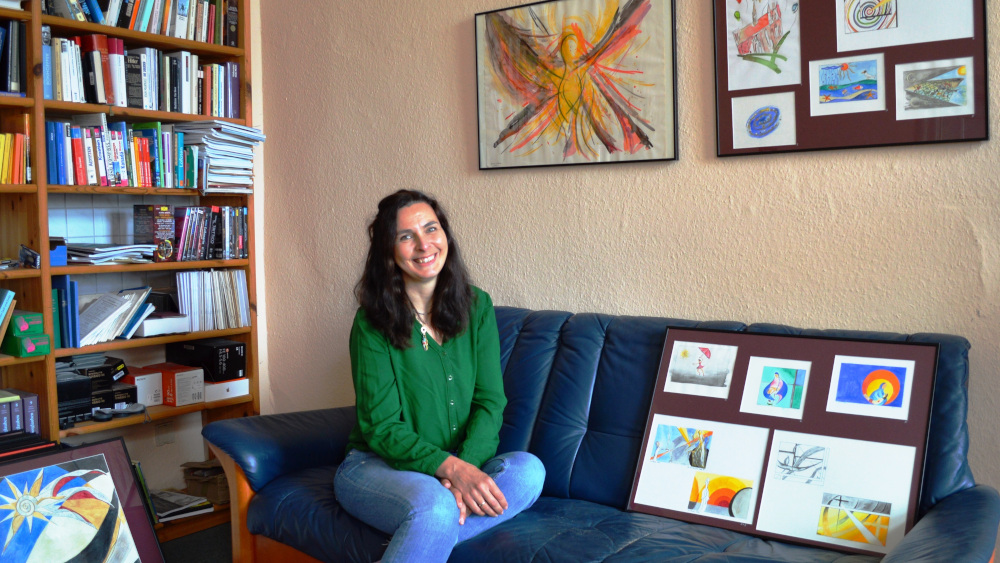 Die Malerei hat im Leben von Verena von Samson schon immer eine große Rolle gespielt.