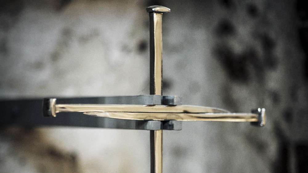 Symbol der Versöhnung ist das Nagelkreuz in der Marienkirche.