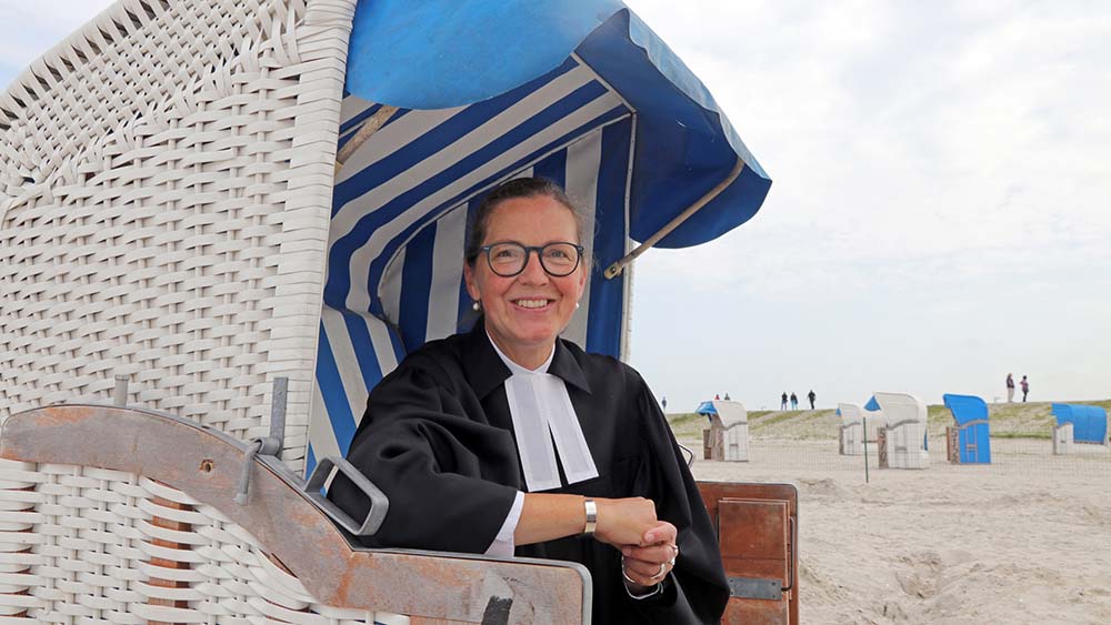 Image - Hier gibt’s Seelsorge im Strandkorb