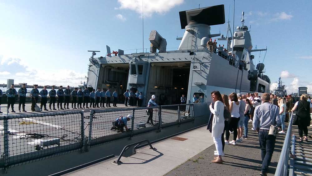 Abschied in Wilhelmshaven Foto: Privat