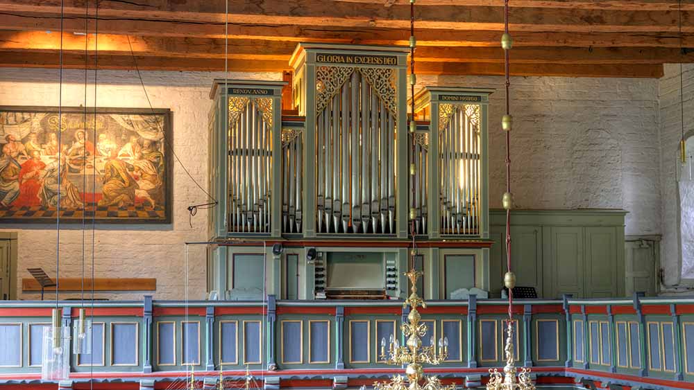 Die historische Marcussen-Orgel von Breklum
