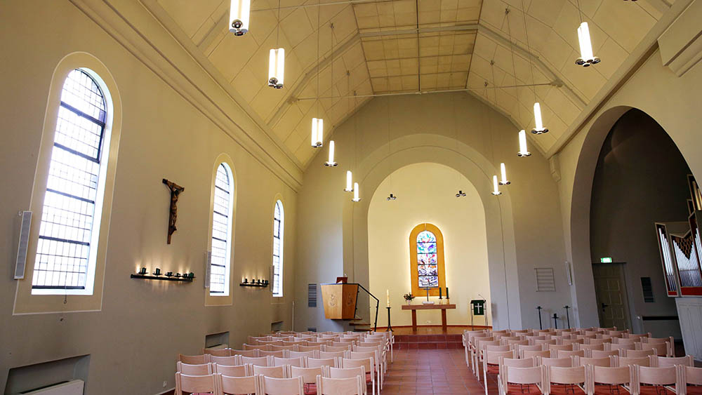 In der Kirche des Hessischen Diakoniezentrums Hephata in Schwalmstadt-Treysa wurde die EKD gegründet