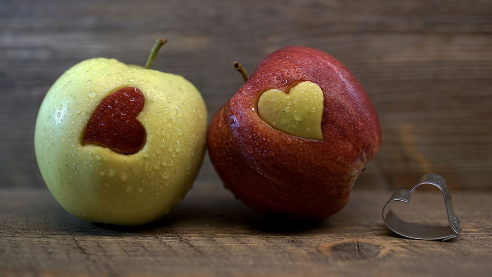 Auch Äpfel werden im "Faierteiler"-Schrank getauscht