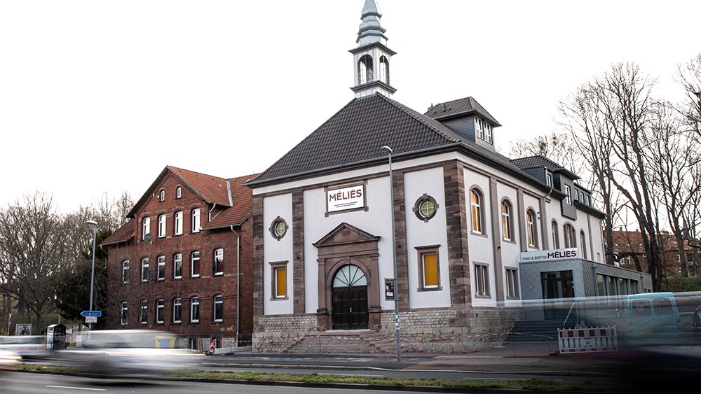 Die ehemalige Baptistenkirche von Außen