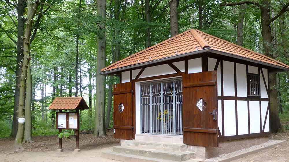 Image - Christen erinnern auf der Landesgrenze an die Wiedervereinigung