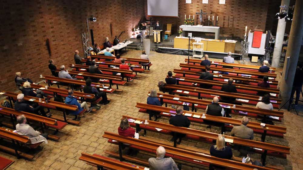 Die Synode tagt in der Oldenburger St. Johanneskirche